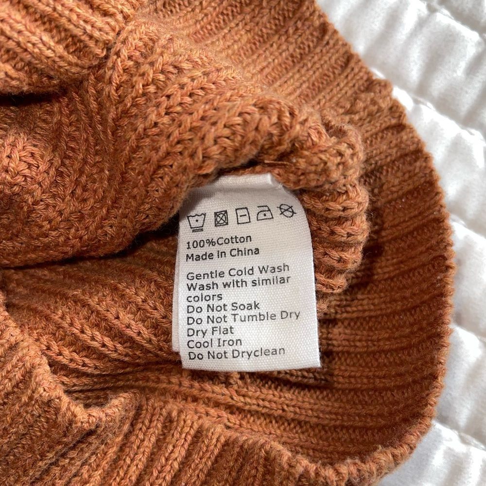 Jamie Kay Bradley Knit Half Zip Sweater in Tawny Marle | 1YR - Picture 3 of 8